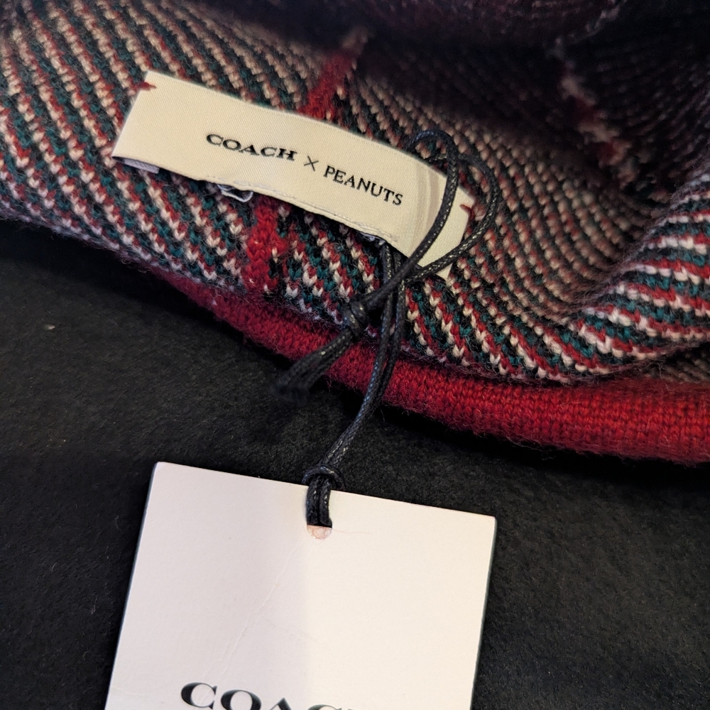 Coach X Peanuts Snoopy Limited Edition Beanie - Picture 6 of 7